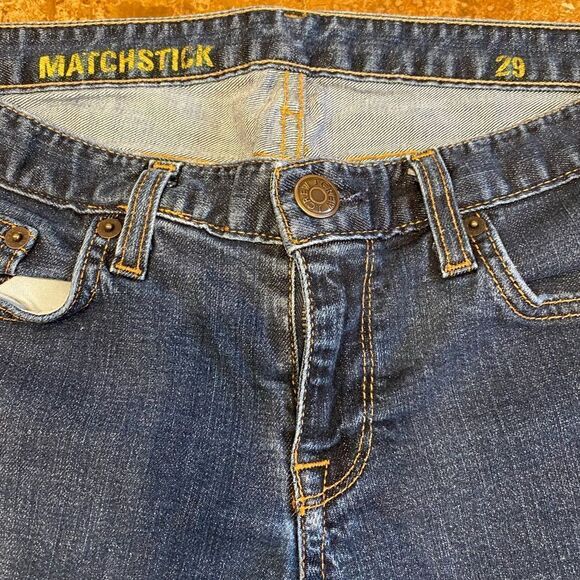 J. Crew Medium Wash‎ Matchstick Cropped Capri  Stretch Jean's Women's 29 - Picture 2 of 7